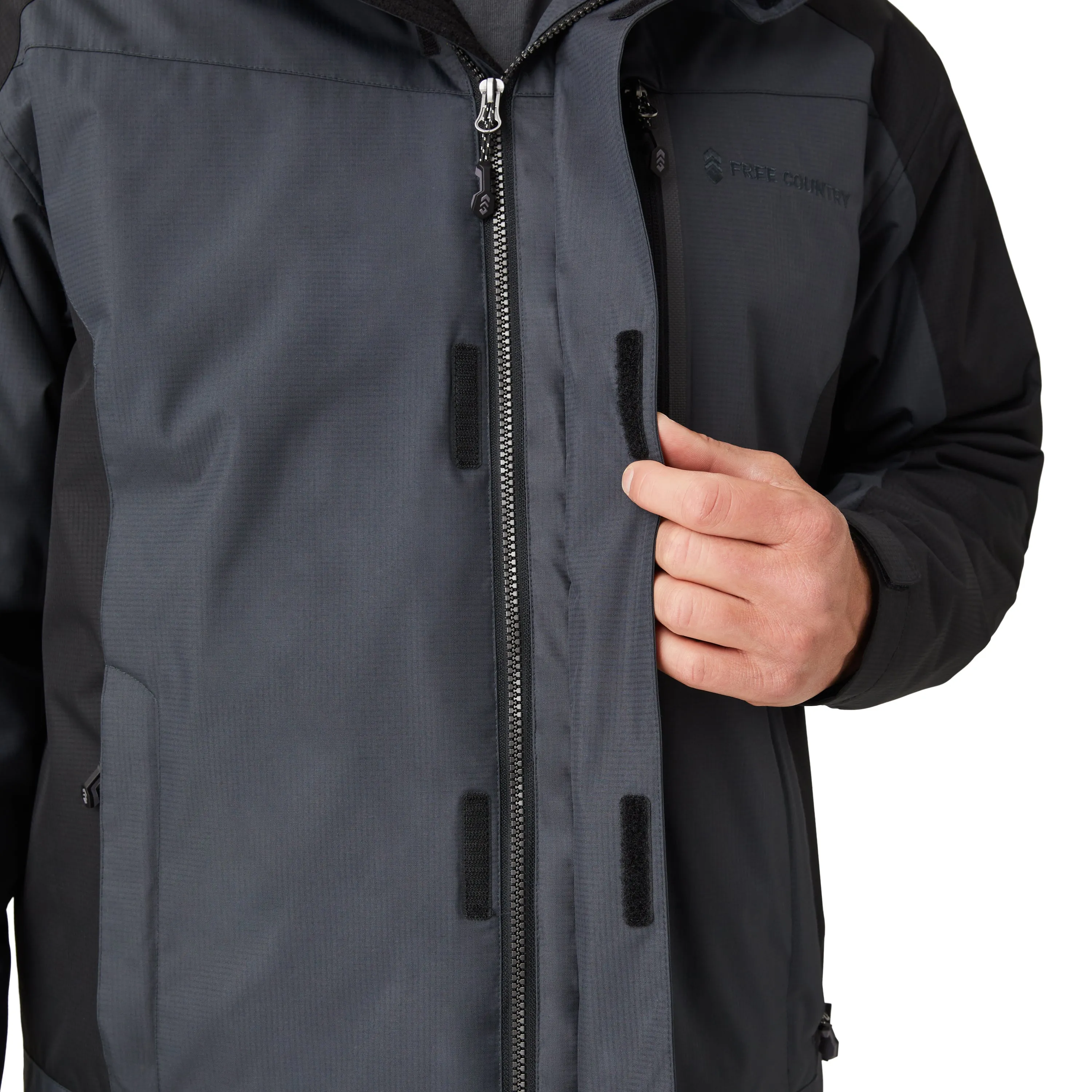 Free Country Men's FreeCycle Bode 3-in-1 Systems Jacket