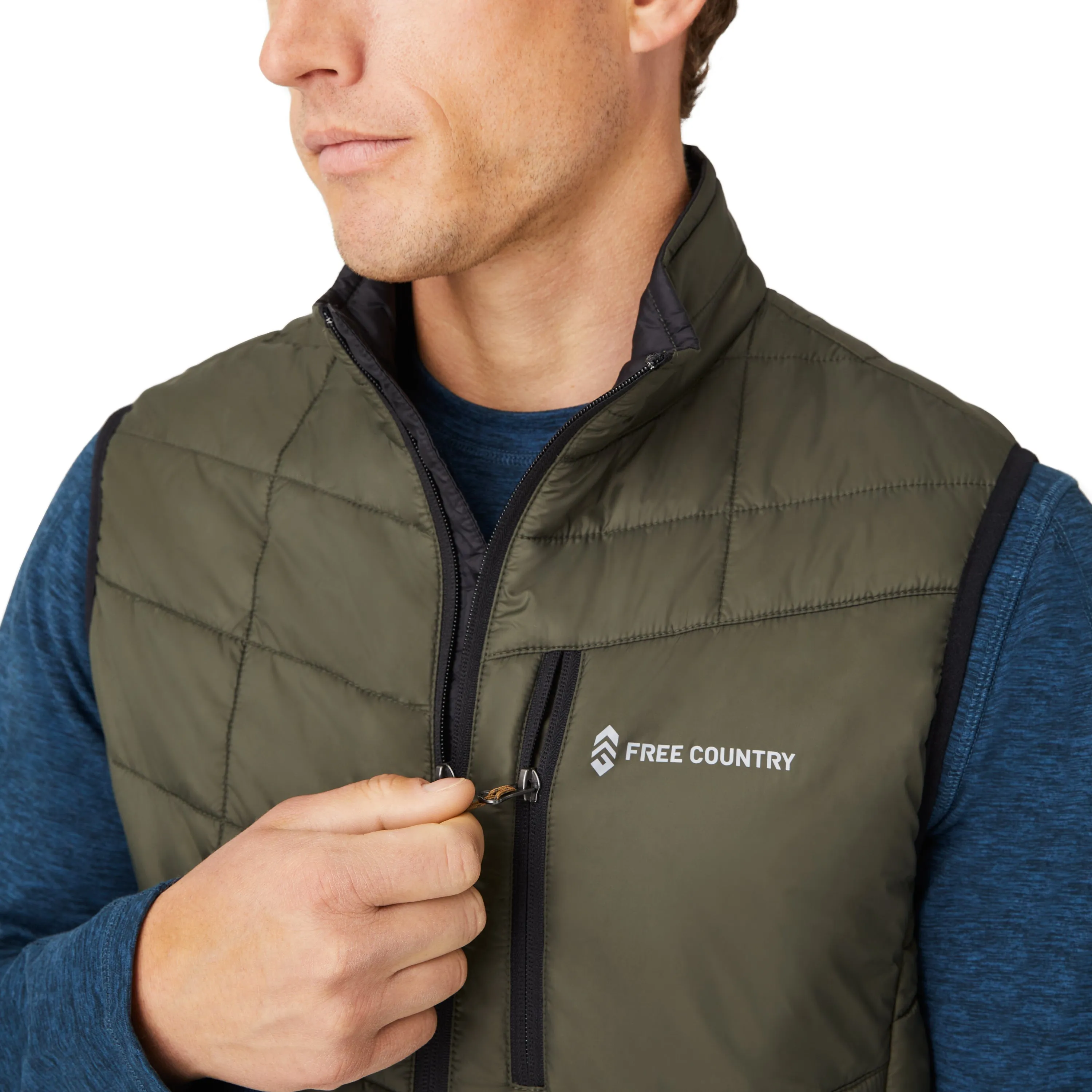 Free Country Men's FreeCycle Stimson Puffer Vest