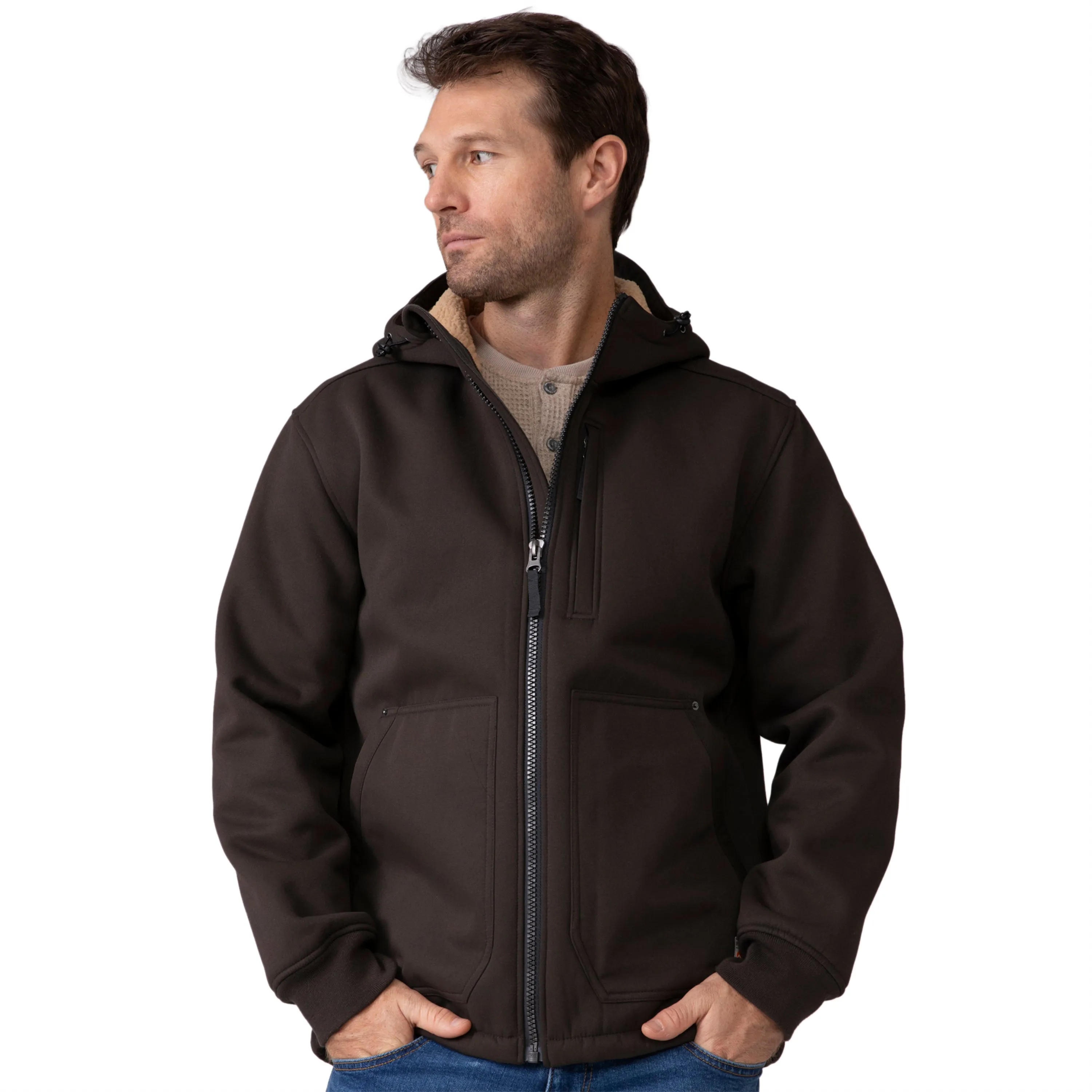 Free Country Men's Wind River Burly Canvas Softshell Jacket