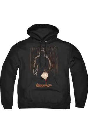Friday the 13th Part 3 Poster Adult Pull Over Hoodie