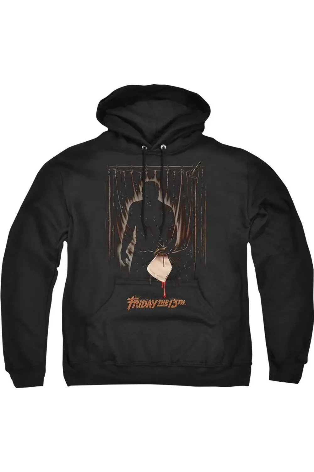 Friday the 13th Part 3 Poster Adult Pull Over Hoodie