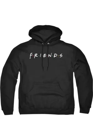 Friends Logo Adult Pull Over Hoodie / Hooded Sweatshirt