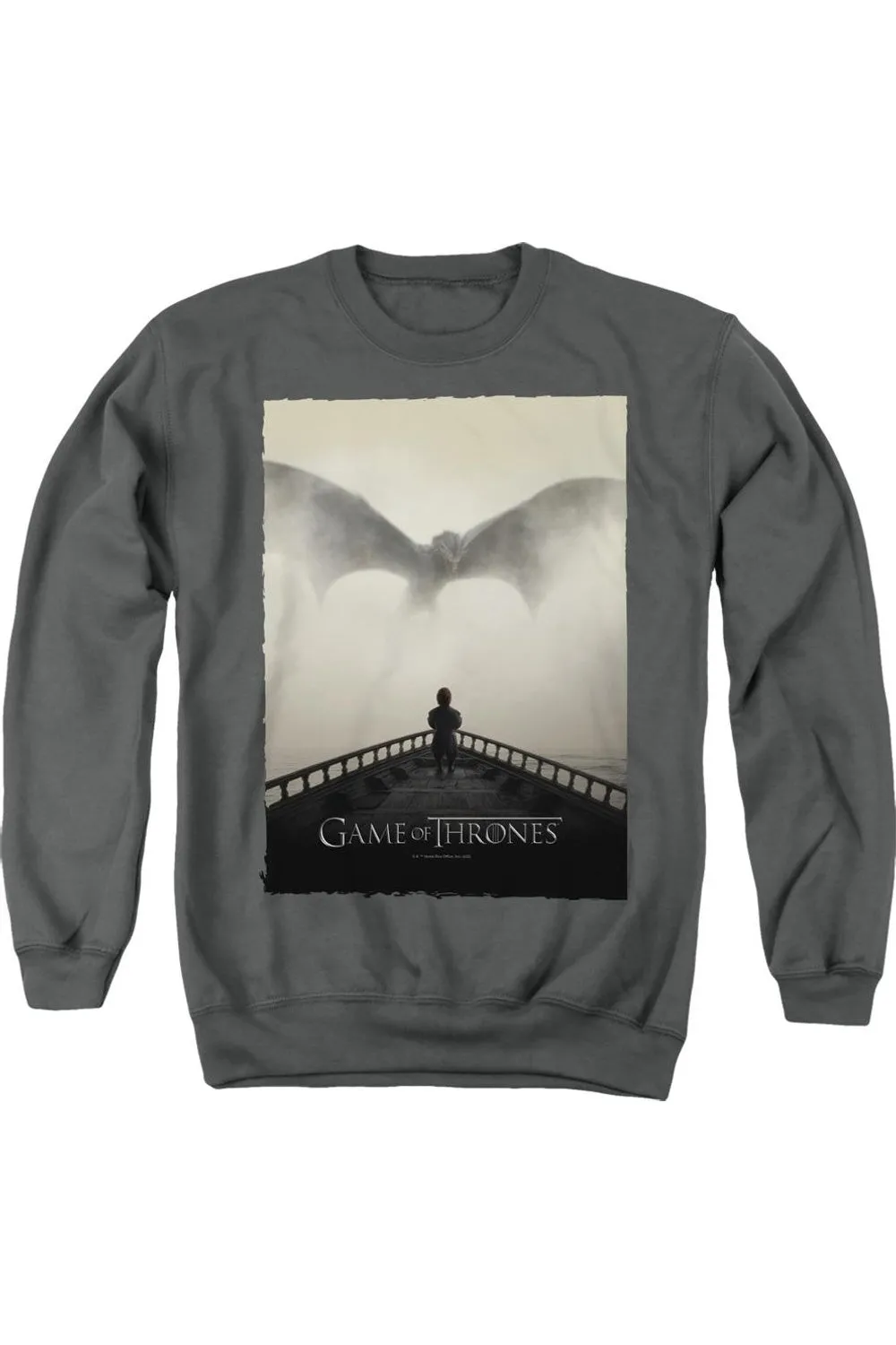 Game Of Thrones Dragon 2 Adult Crewneck Sweatshirt