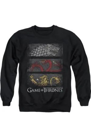 Game Of Thrones Sigil Banners Adult Crewneck Sweatshirt