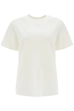 Ganni Women's 'Logo Rhinestone T-Shirt