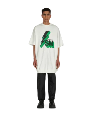 Graphic Short Sleeve Crewneck Sweatshirt White