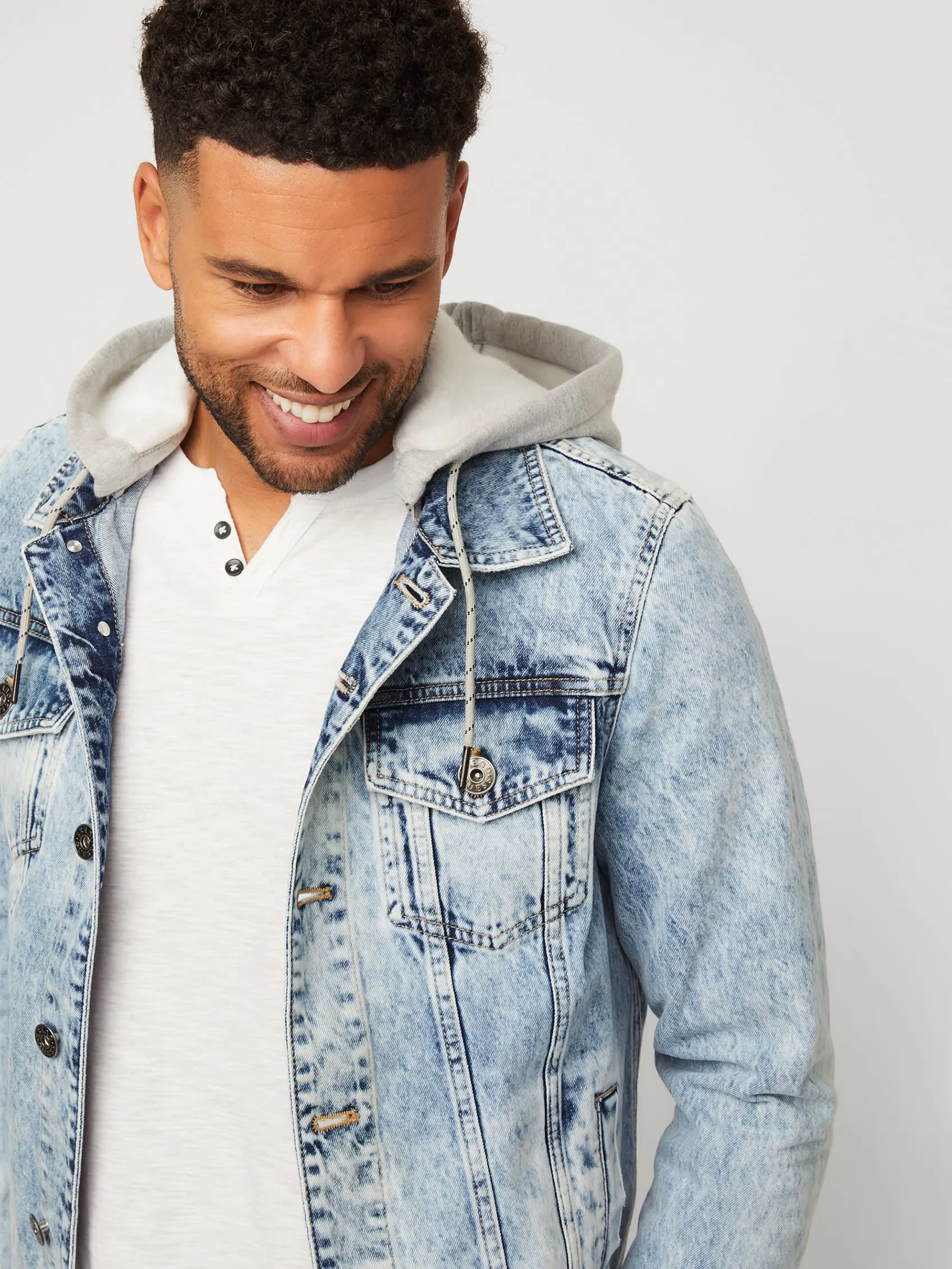 Harold Hooded Denim Jacket
