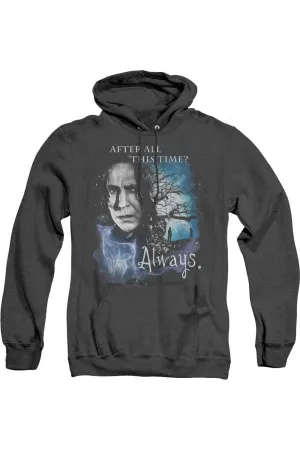 Harry Potter Always Adult Heather Hoodie / Hooded Sweatshirt