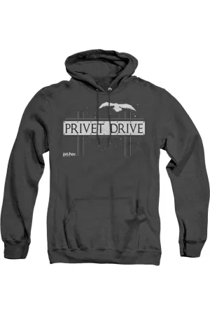 Harry Potter Privet Drive Adult Heather Hoodie / Hooded Sweatshirt