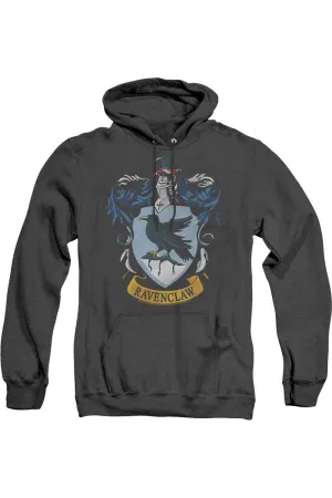 Harry Potter Ravenclaw Crest Adult Heather Hoodie / Hooded Sweatshirt