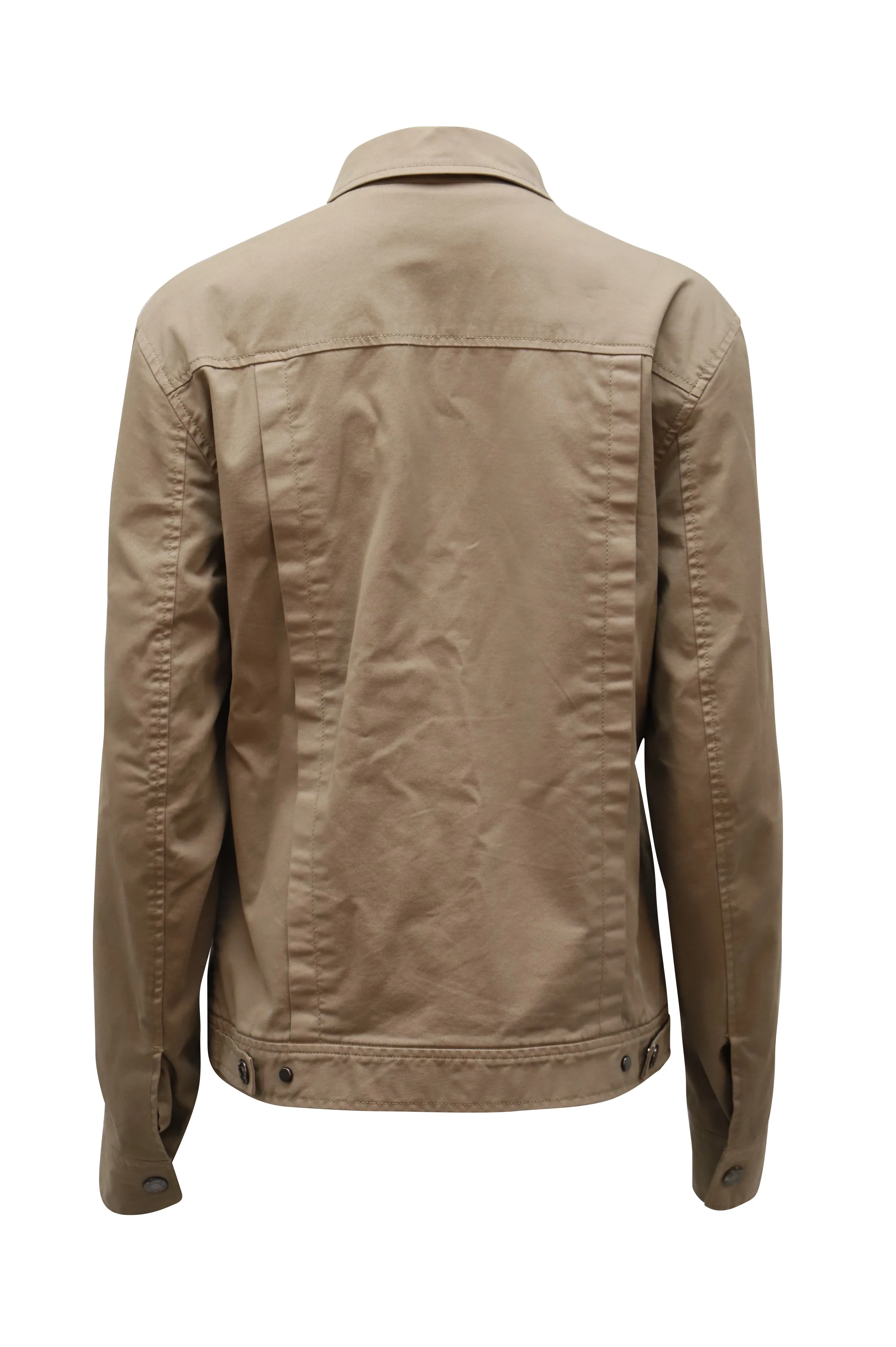 Helmut Lang Shirt Jacket in Brown Cotton