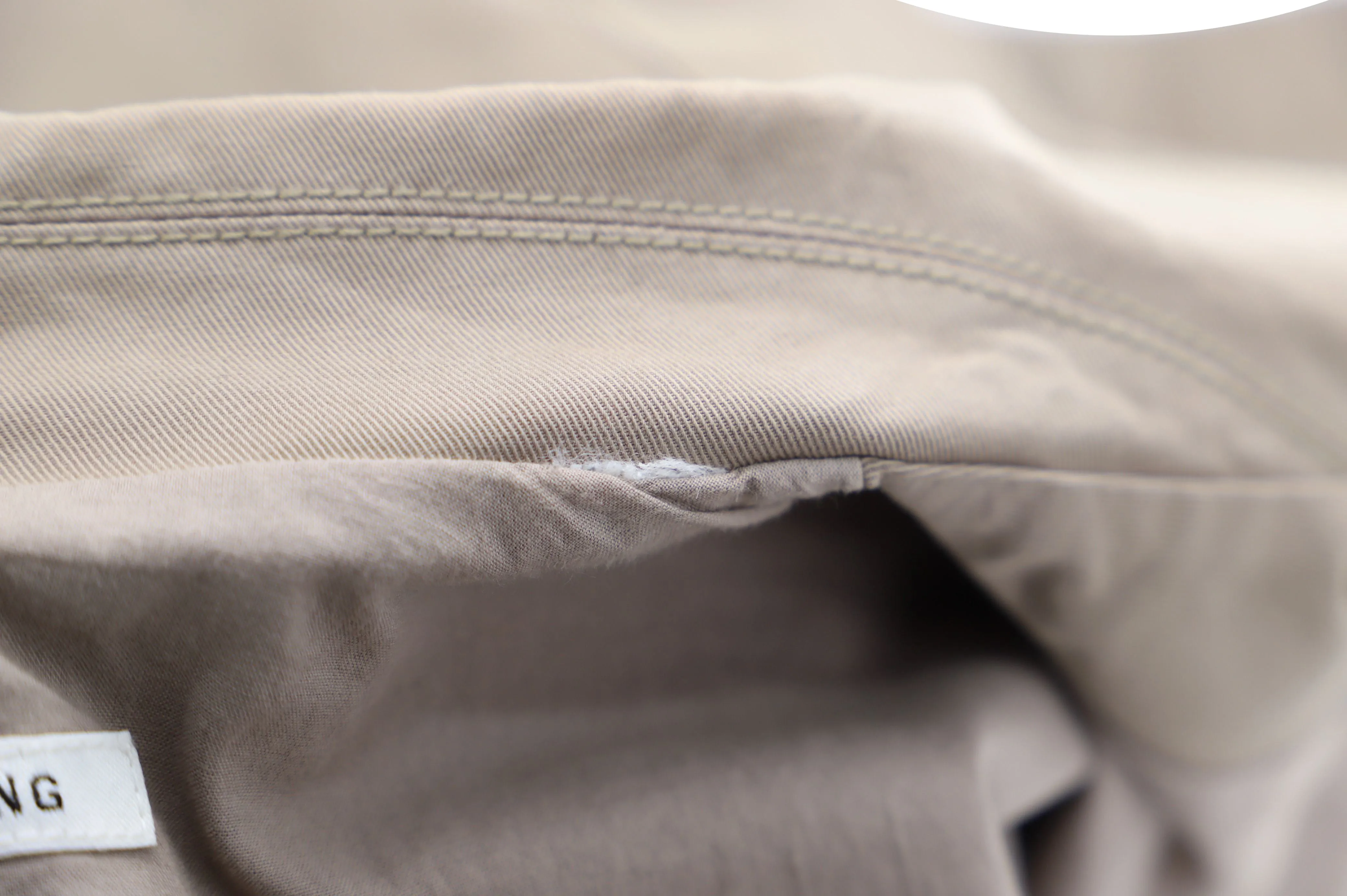 Helmut Lang Shirt Jacket in Brown Cotton