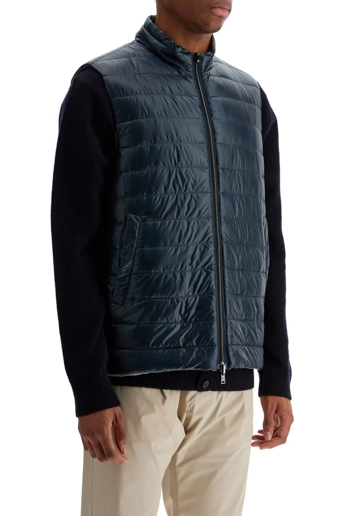 Herno Men's Reversible  Polyamide Gilet
