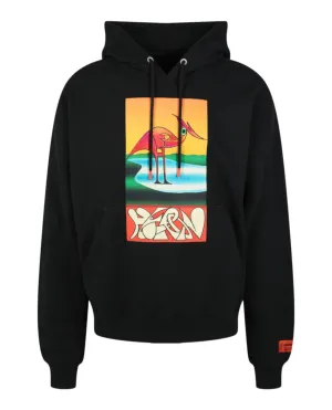 Heron Abstract Hoodie