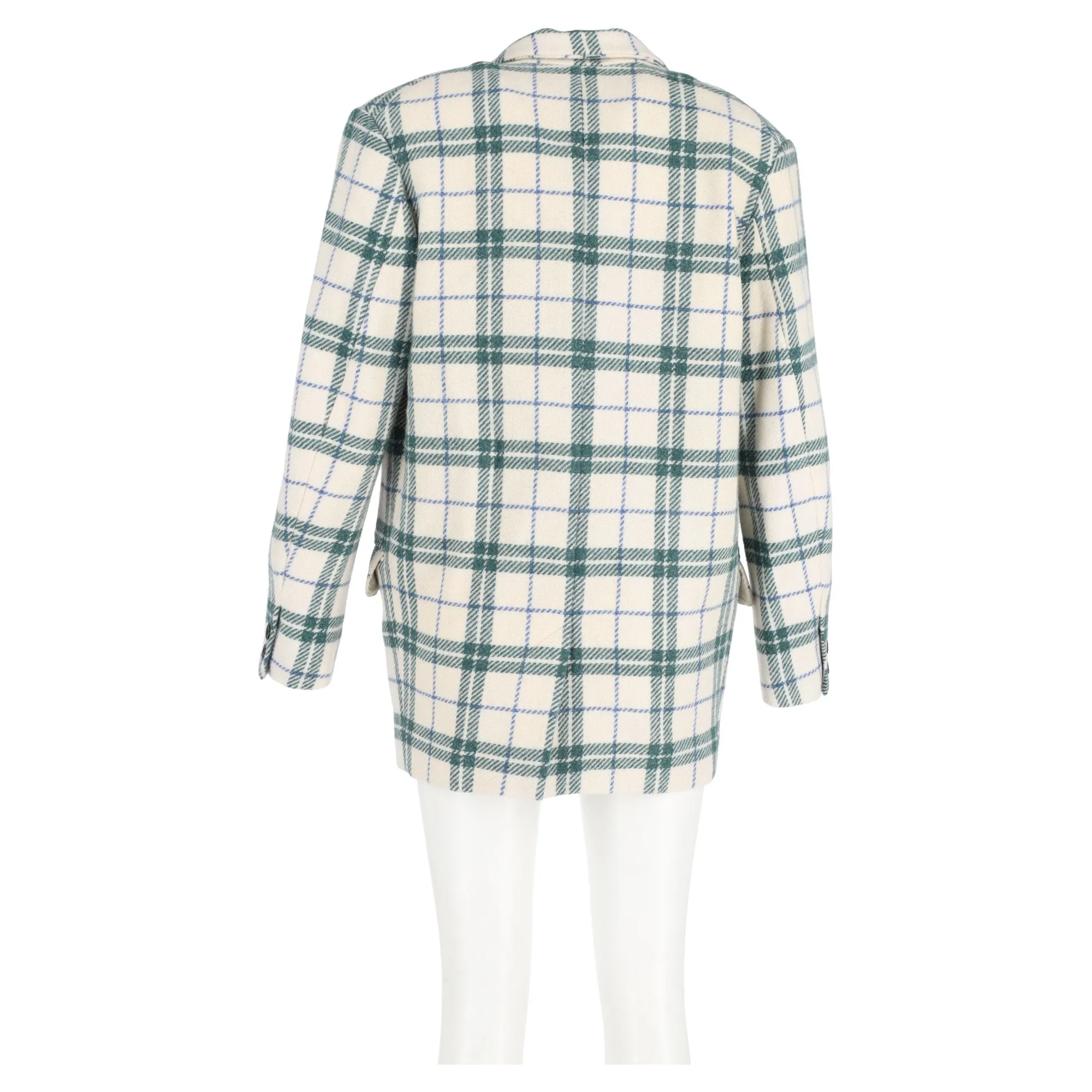 Isabel Marant Étoile Checked Blazer in Multicolor Wool