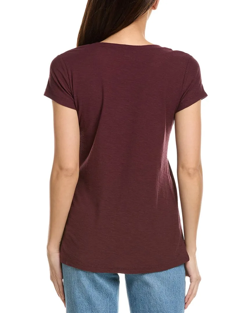 James Perse Deep V-Neck T-Shirt