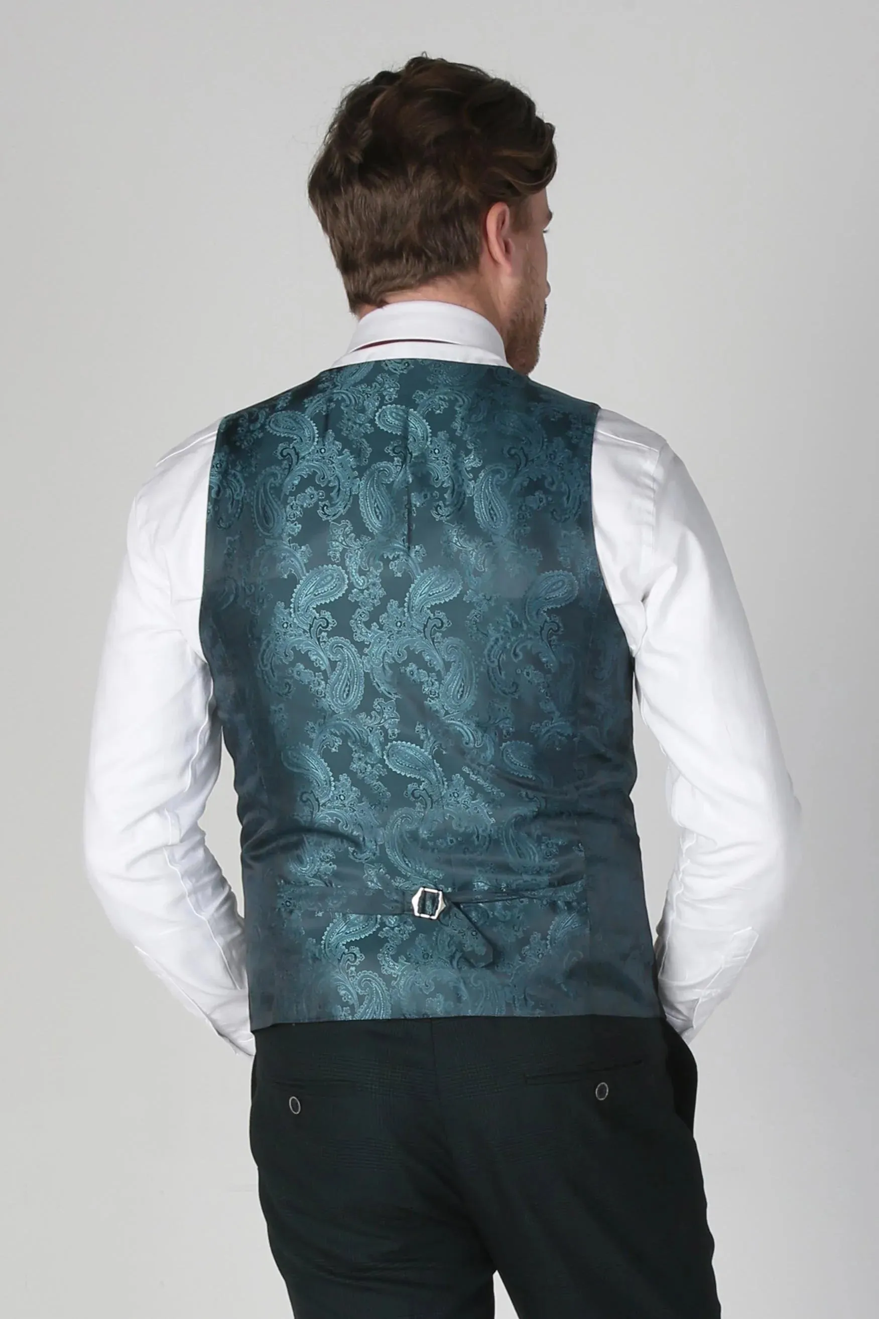 Jasper Prince of Wales Check Waistcoat