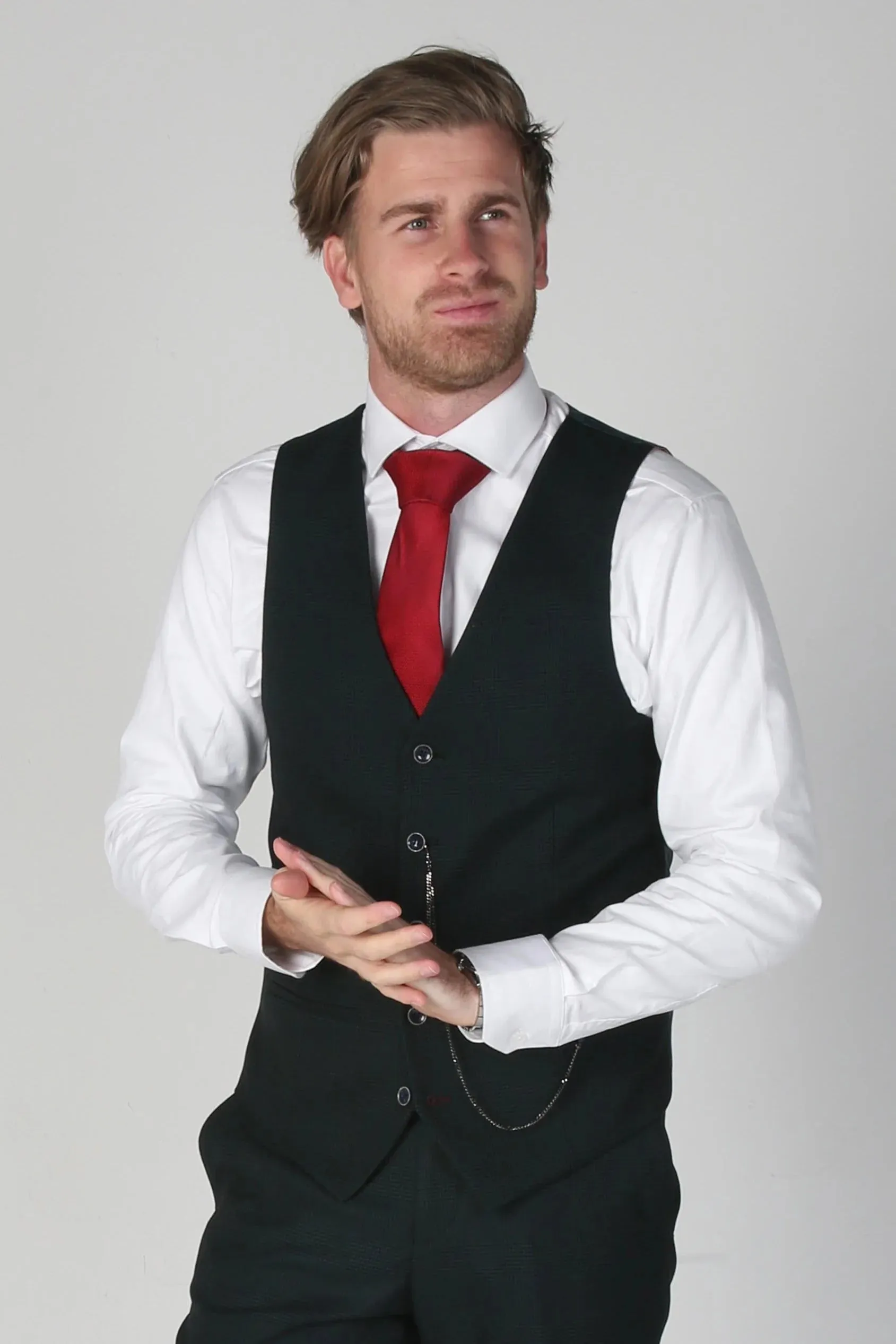 Jasper Prince of Wales Check Waistcoat