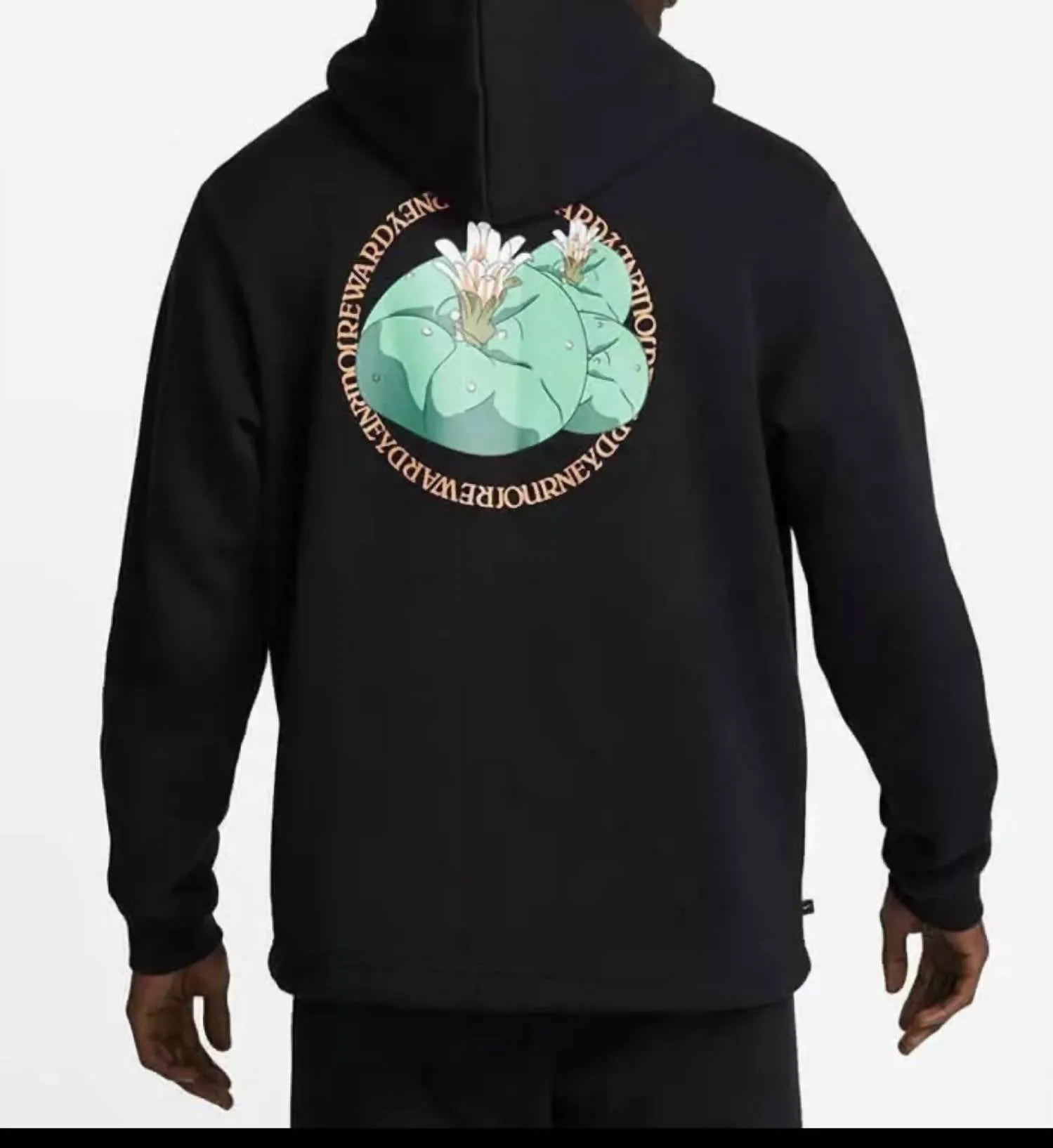Kyrie Basketball Pullover Oversized Fit Hoodie In Black
