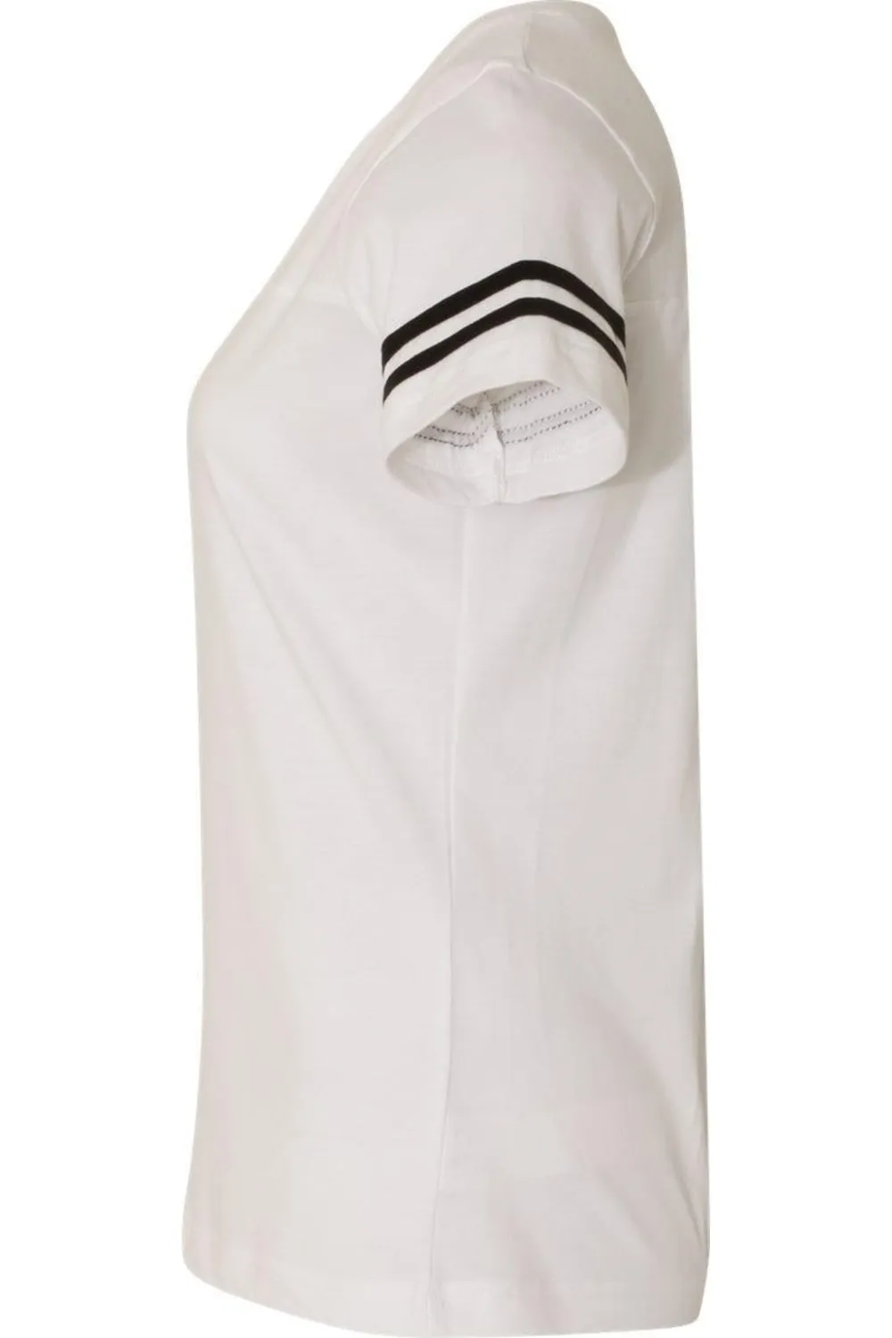 LAT Women´s Football V-Neck Fine Jersey Tee