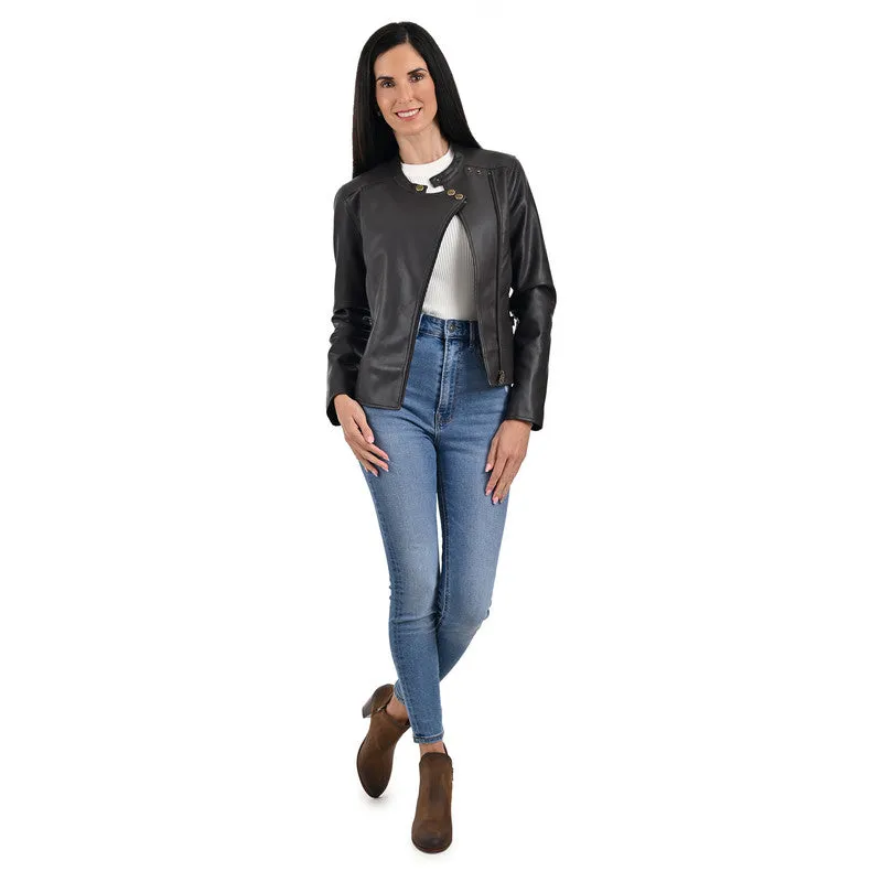 LEE Women's Biker Classic Flap Jacket