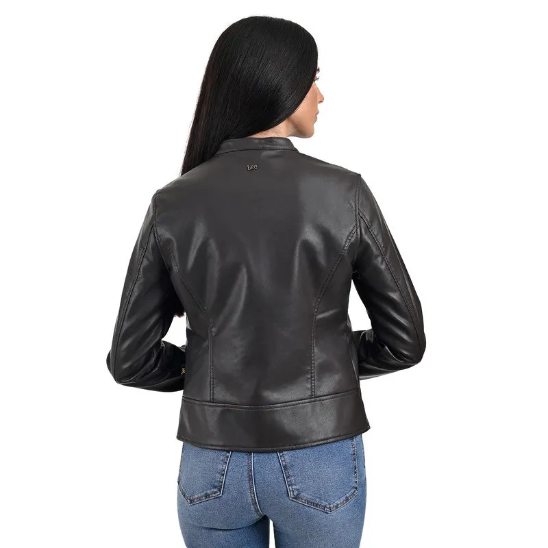 LEE Women's Biker Classic Flap Jacket