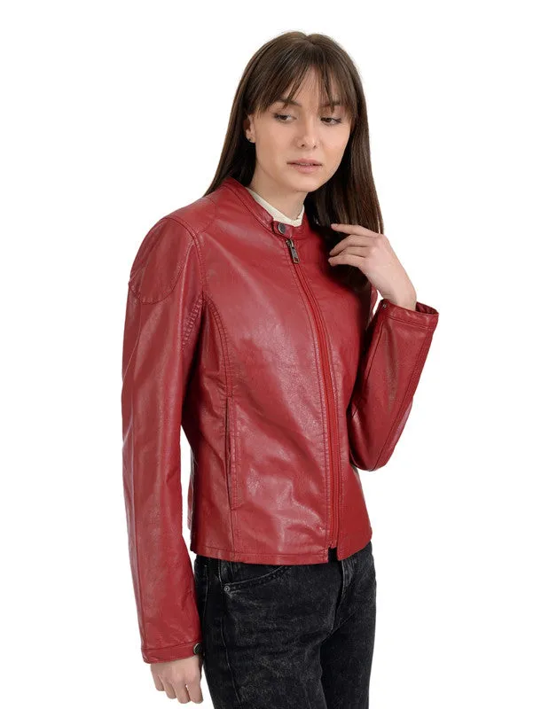 LEE Women's Leatherette Jacket