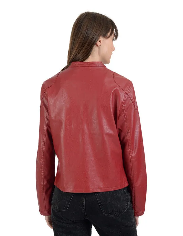 LEE Women's Leatherette Jacket