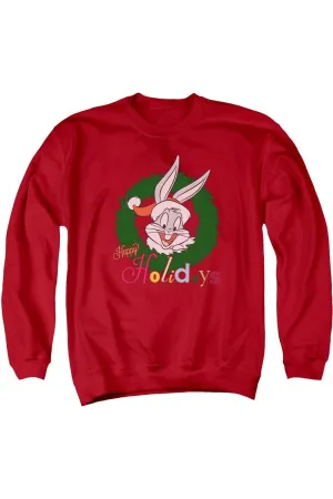 Looney Tunes Holiday Bunny Adult Crewneck Sweatshirt