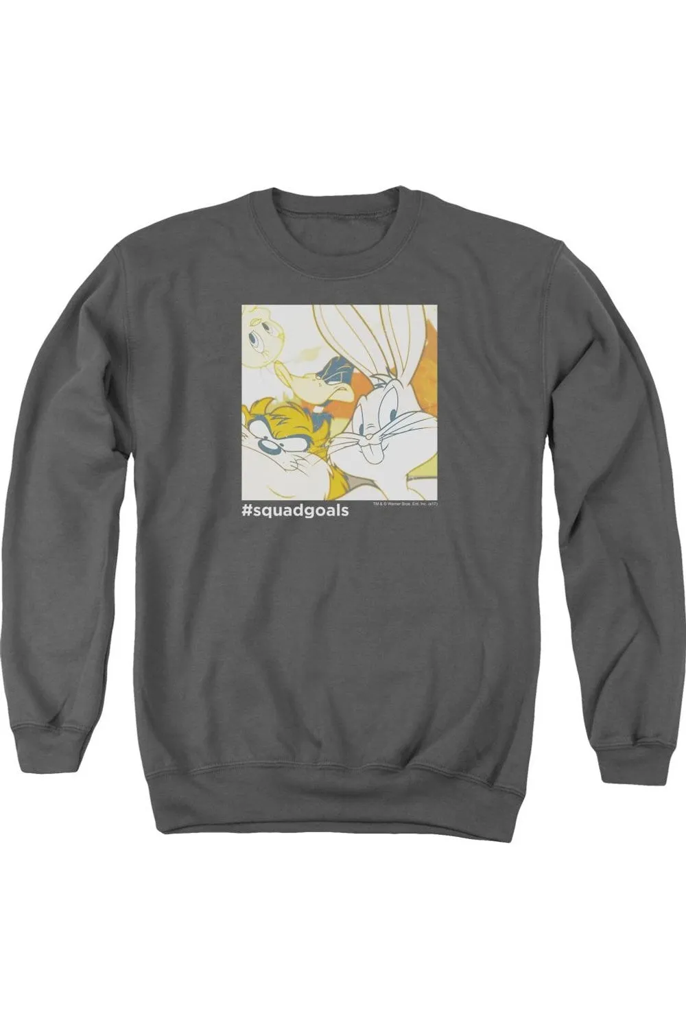 Looney Tunes Squad Goals Adult Crewneck Sweatshirt