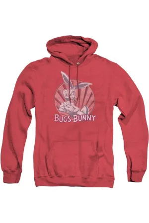 Looney Tunes Wishful Thinking Adult Heather Hoodie / Hooded Sweatshirt