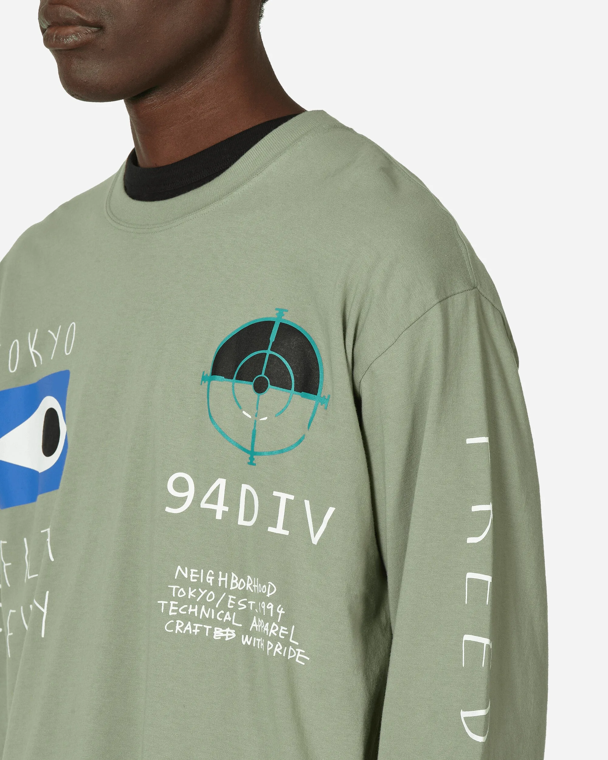 LS-10 Longsleeve T-Shirt  Sage Green