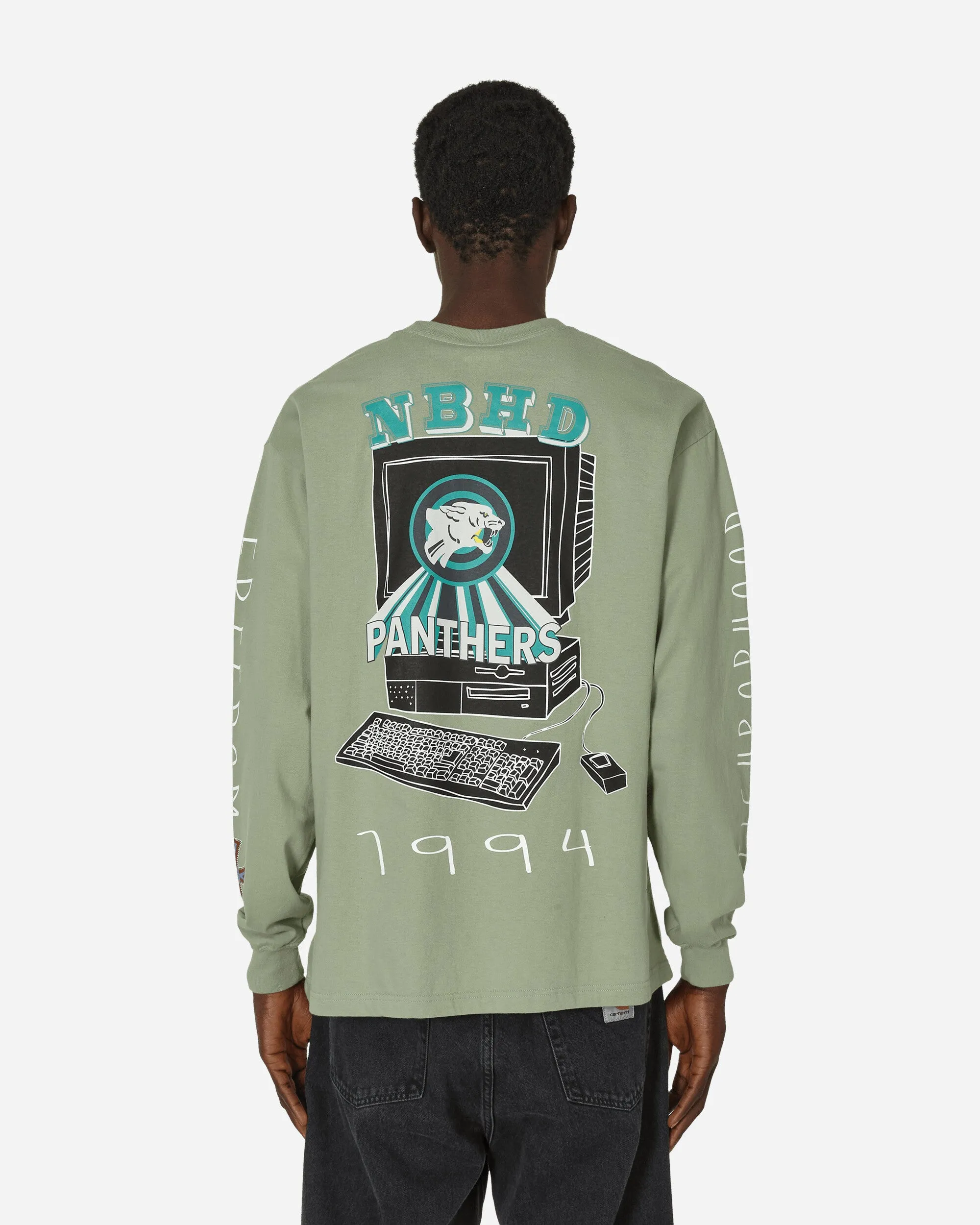 LS-10 Longsleeve T-Shirt  Sage Green