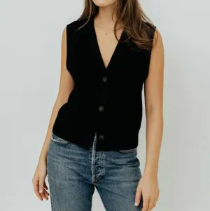 Lu Vest In Black