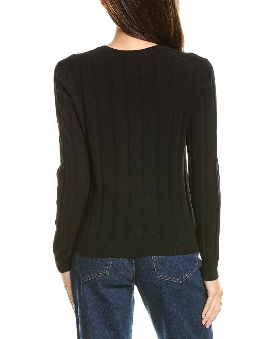Malo Cashmere Wide Rib Wool & Cashmere-Blend Sweater