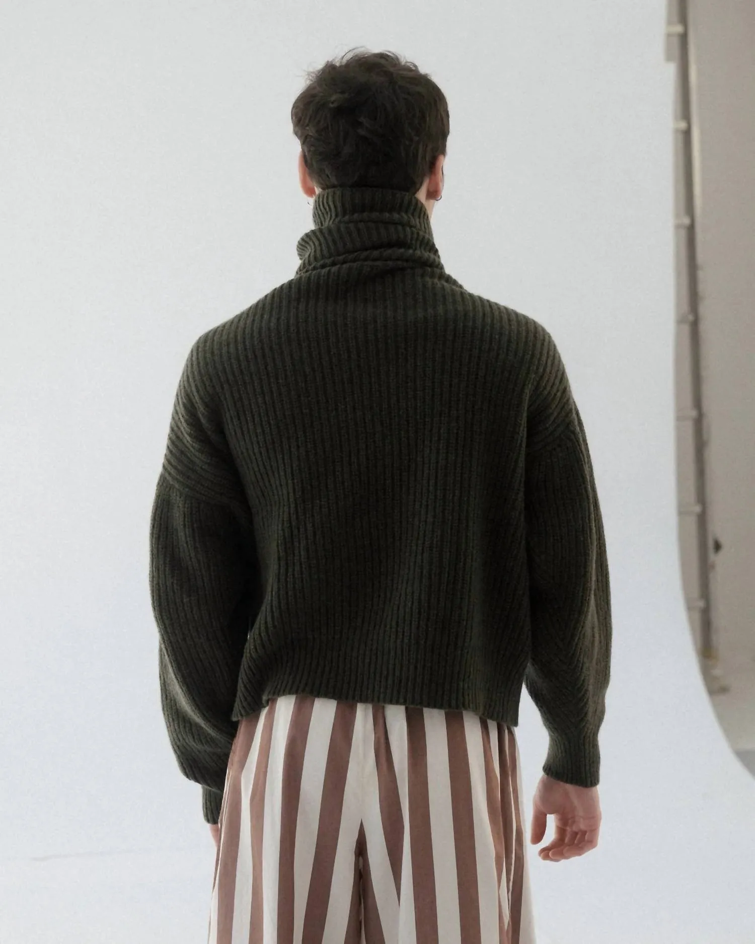 Mea Turtleneck Sweater In Foret