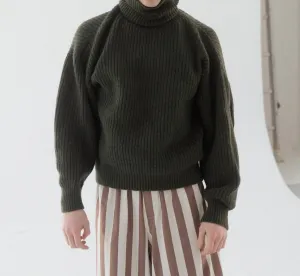 Mea Turtleneck Sweater In Foret