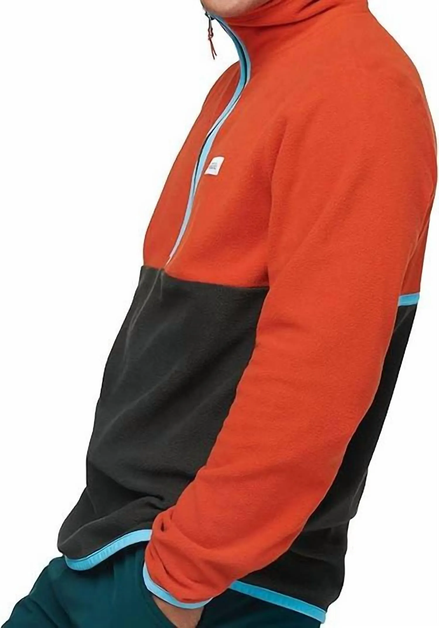 Men's Amado Fleece Jacket In Canyon & Iron