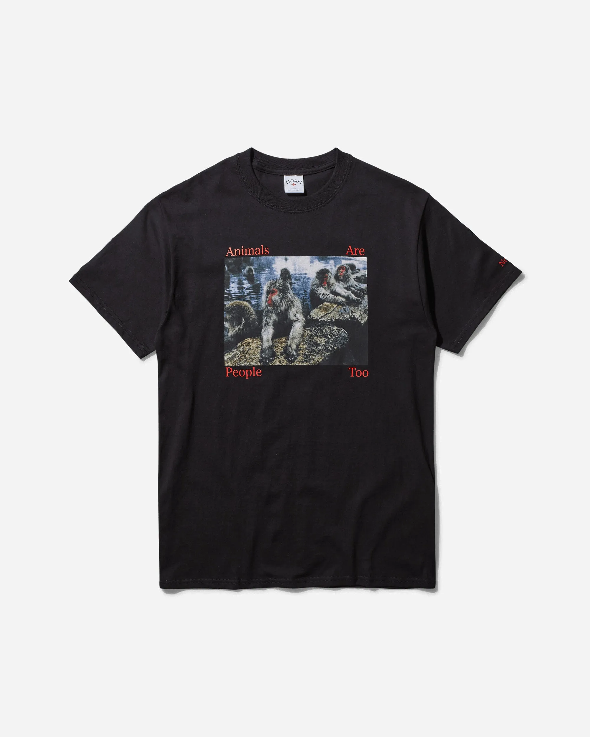 Men's Animals Are People T-Shirt Black