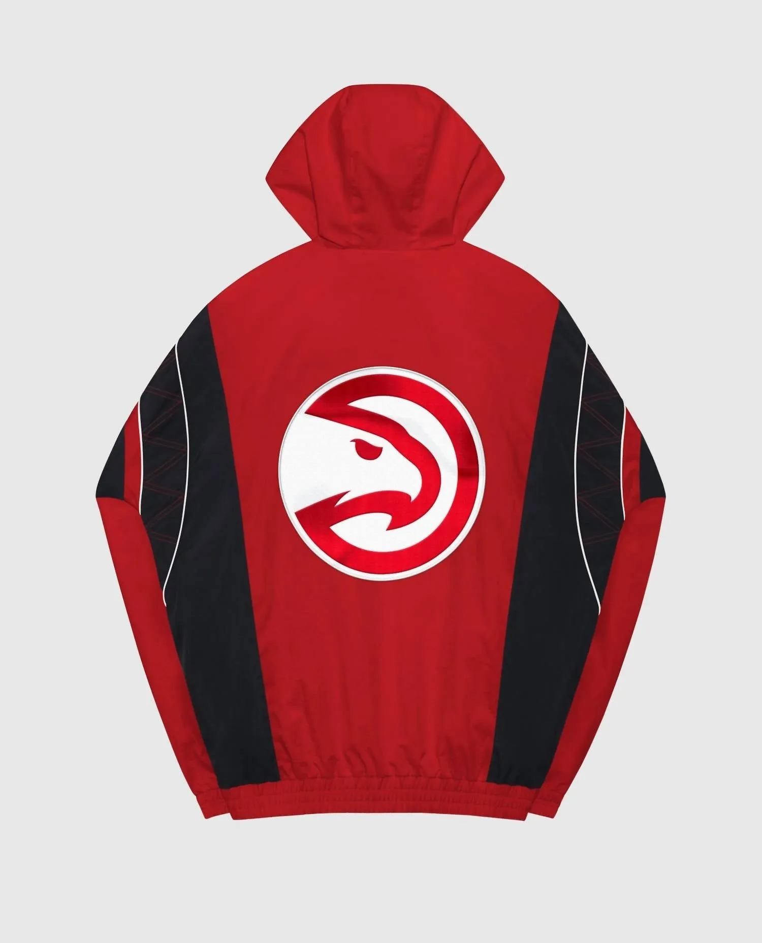 Men's Atlanta Hawks Home Team Half-Zip Jacket In Red