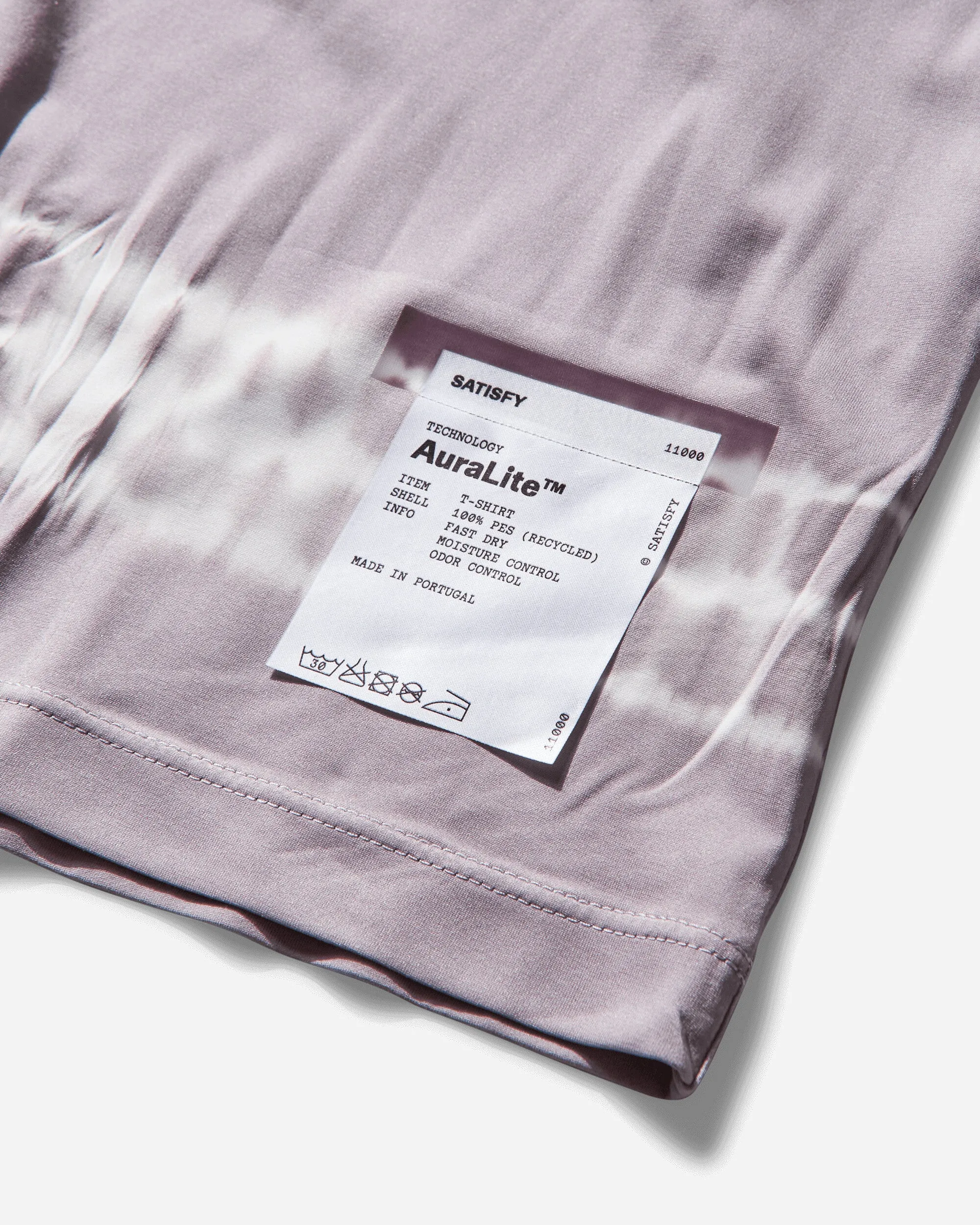 Men's AuraLite T‑Shirt Tie-Dye Mineral Dusk