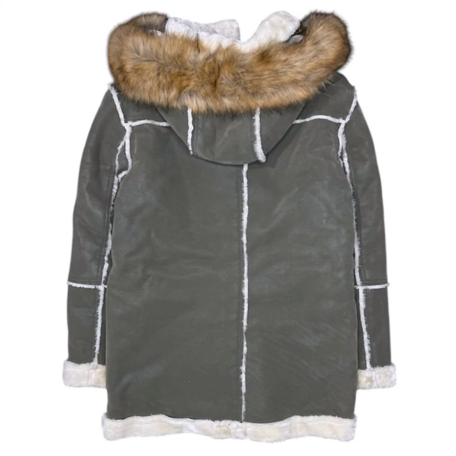 Men's Denali Shearling Jacket In Olive