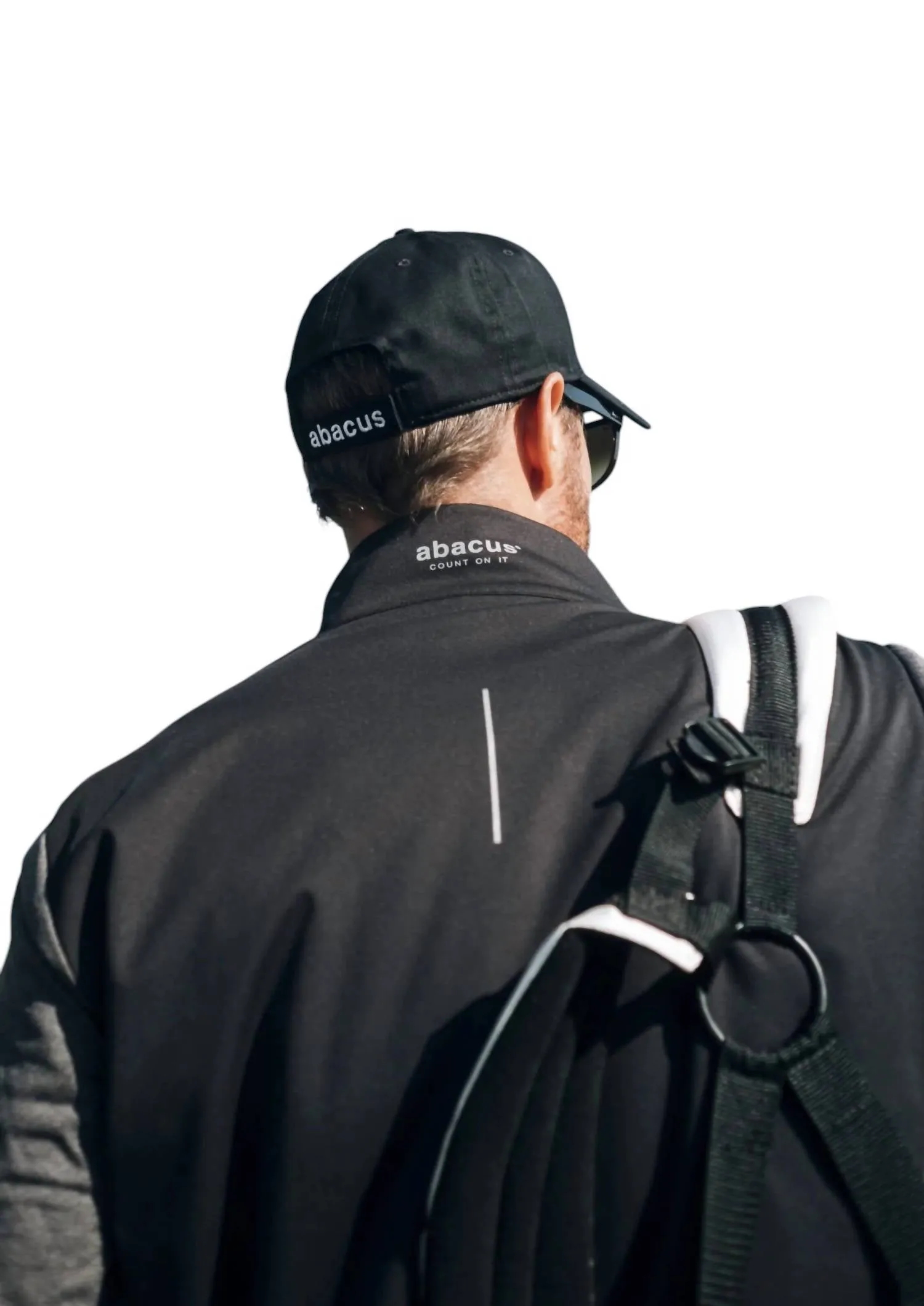 Men's Navan Softshell Hybrid Jacket In Black/dark Grey Melange