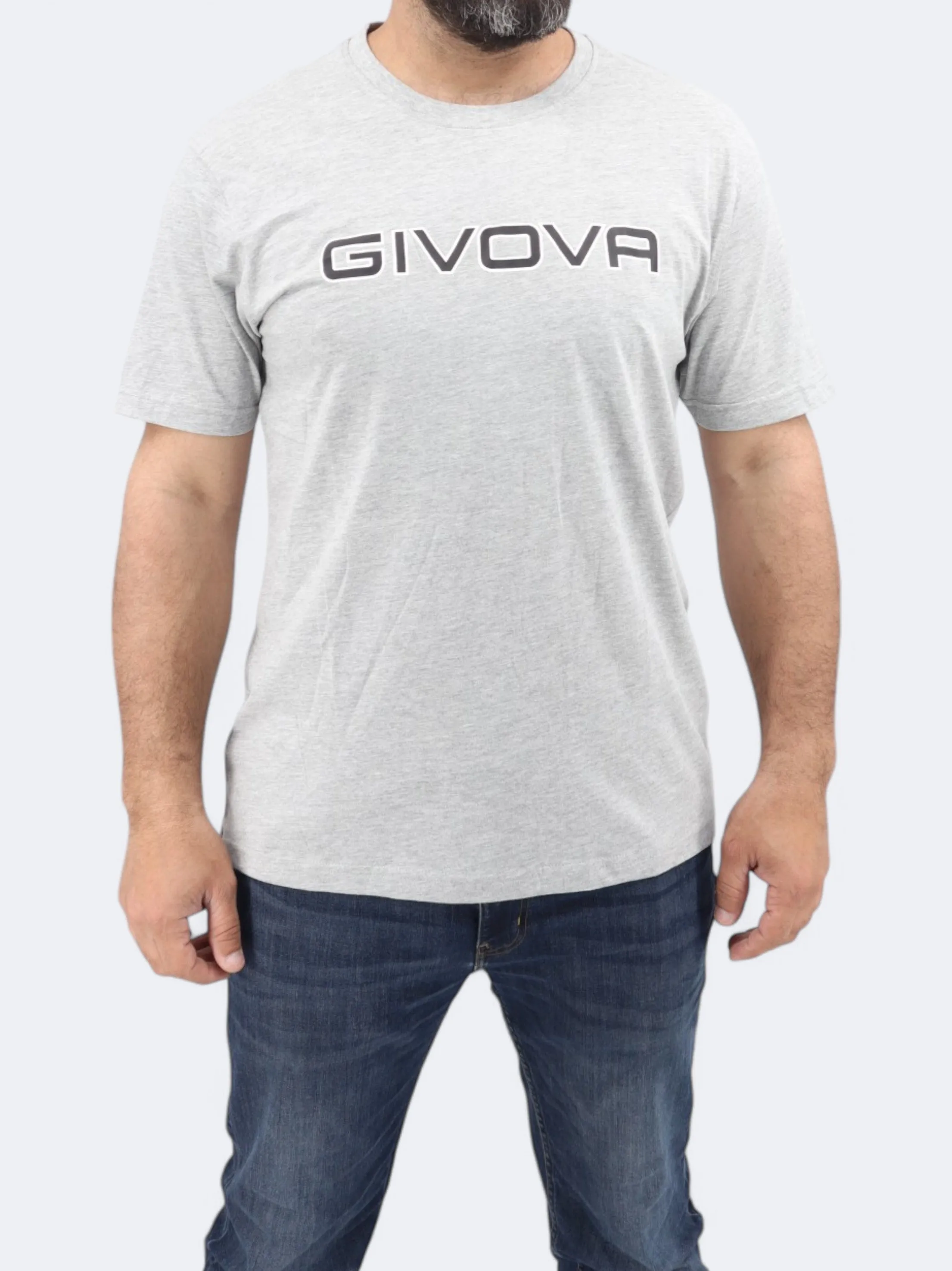 Men's Printed T-Shirt,Grey