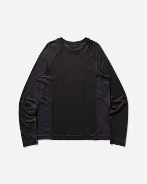 Men's UV Seamless Longsleeve T-Shirt Black