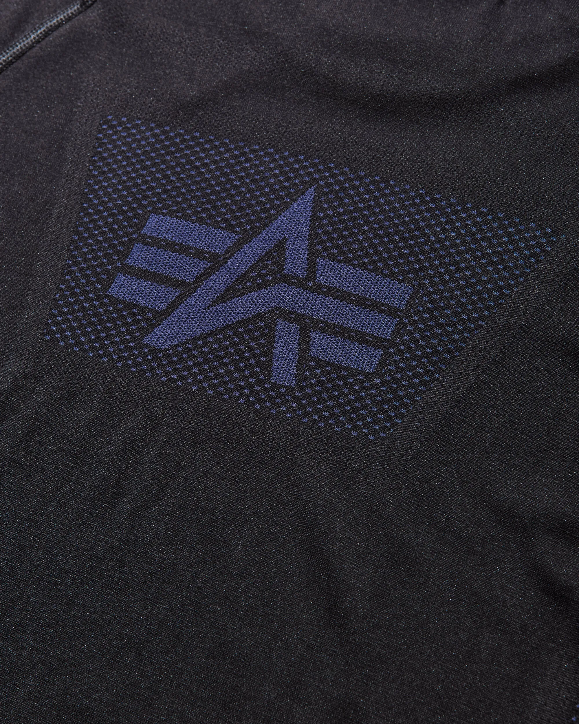 Men's UV Seamless Longsleeve T-Shirt Black