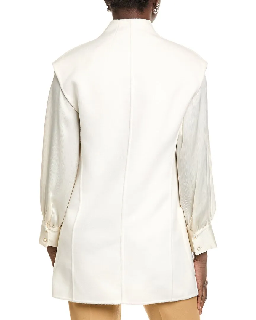 Michael Kors Collection Melton Wool-Blend Vest