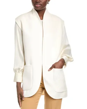Michael Kors Collection Melton Wool-Blend Vest