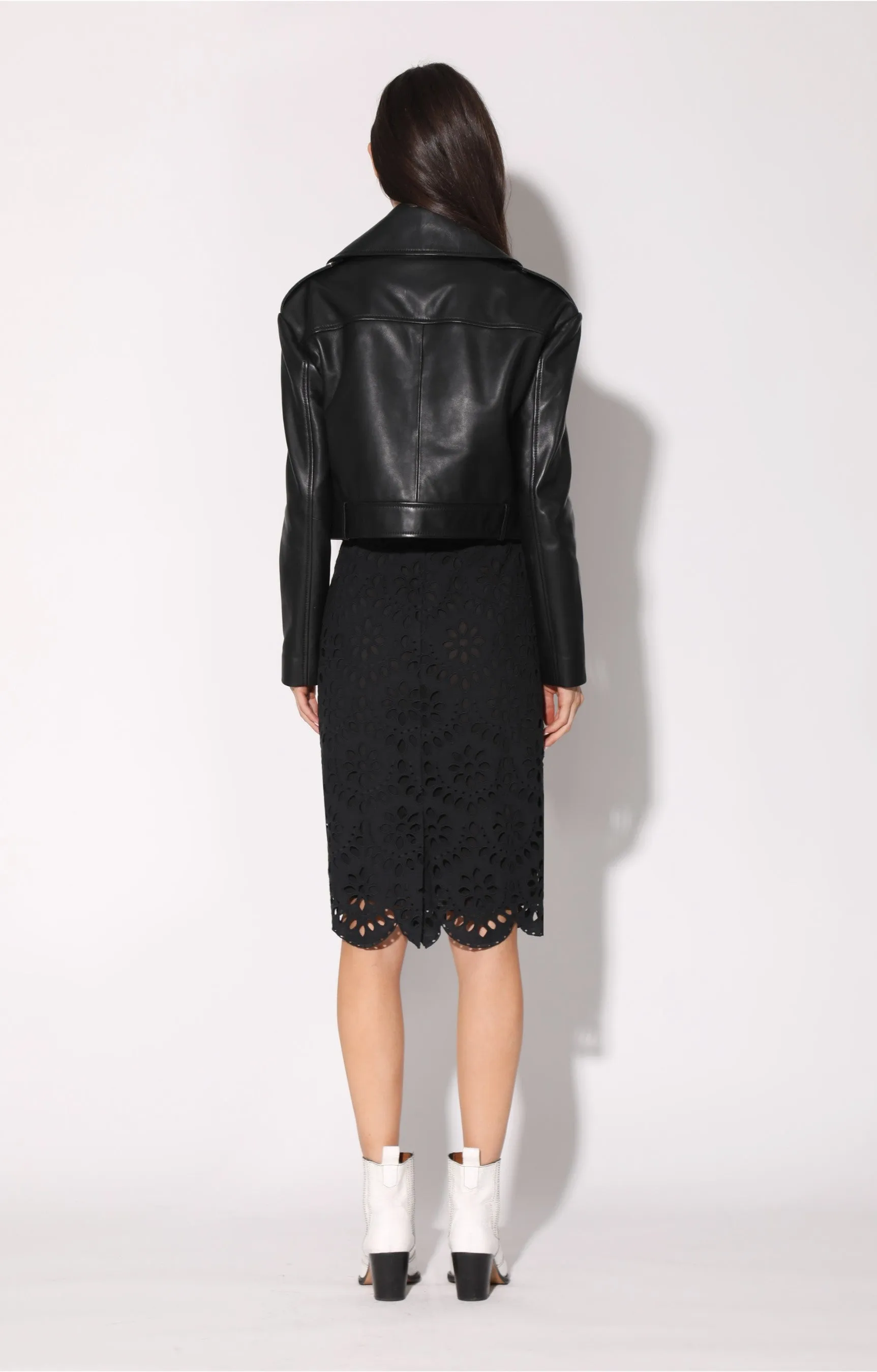 Milan Jacket, Black - Leather