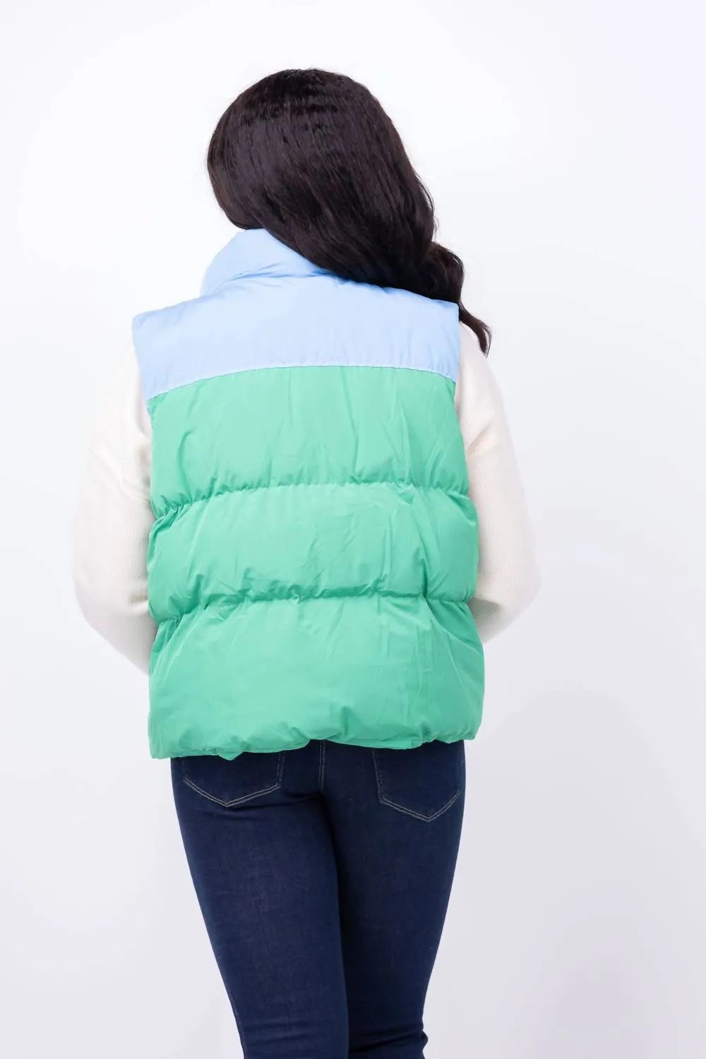 Miller Vest In Blue Grass